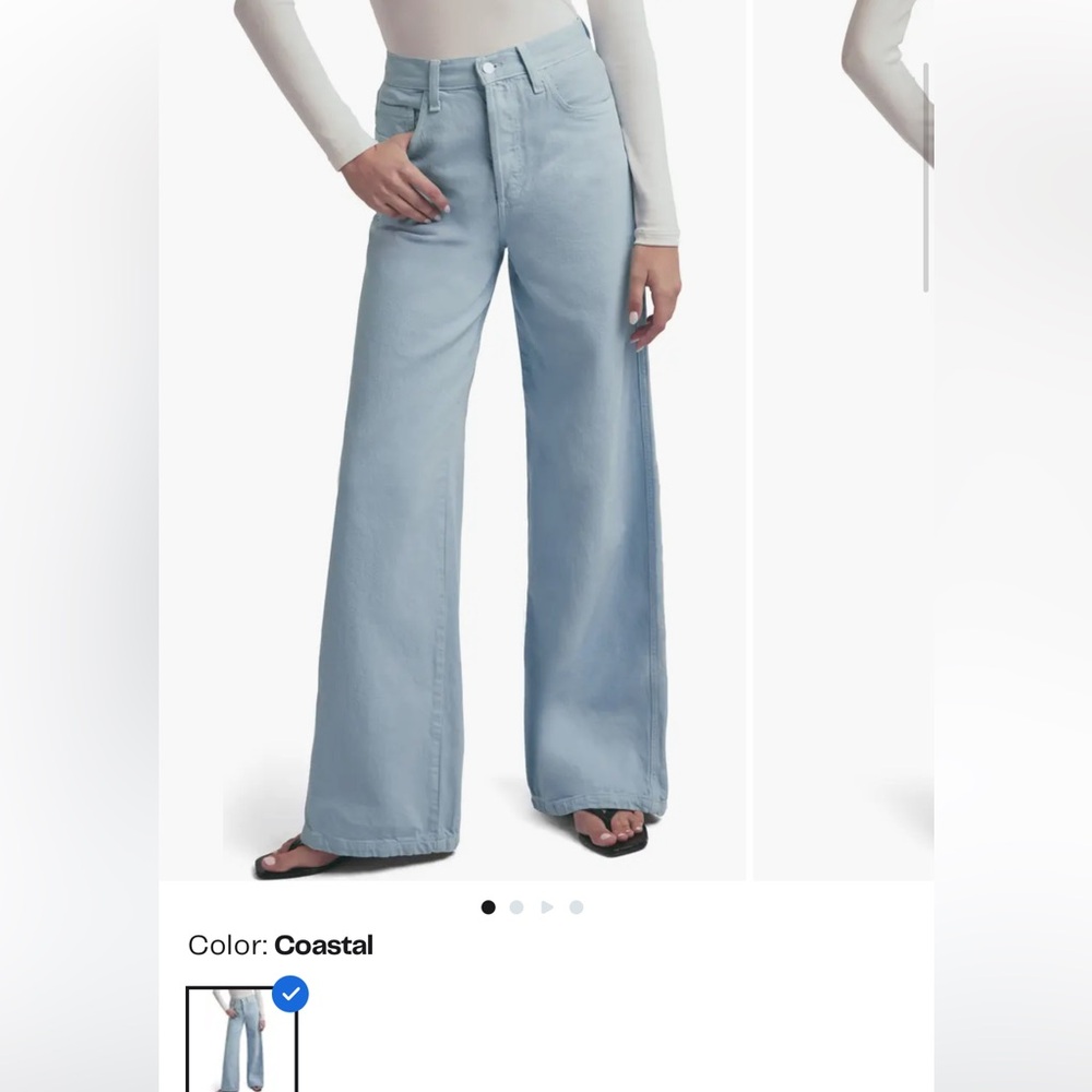 Women's Favorite Daughter Masha Coastal Wide Leg Jeans size 27